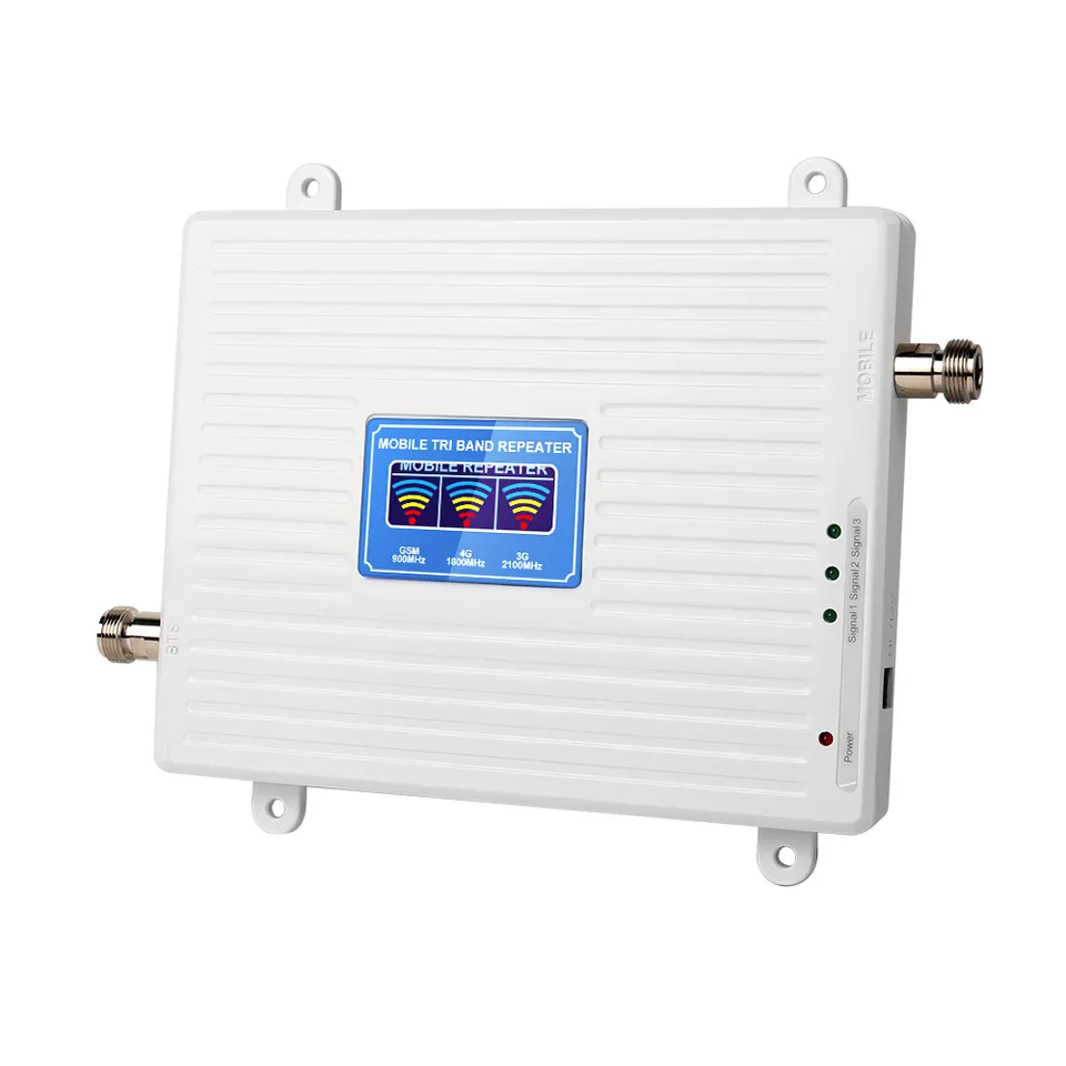 2g 3g 4g 5g Amplifier LTE 900/1800/2100MHz Mobile Phone Signal Booster Repeater